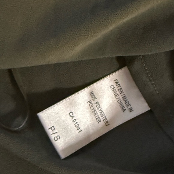 [S] Twik Olive Green Camisole Top - Picture 3 of 5